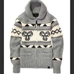 TNA Sea to Sky Sweater 100% Lamb’s Wool Grey